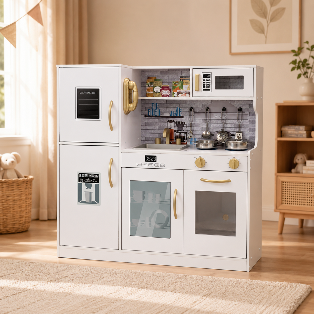 Houten speelkeuken